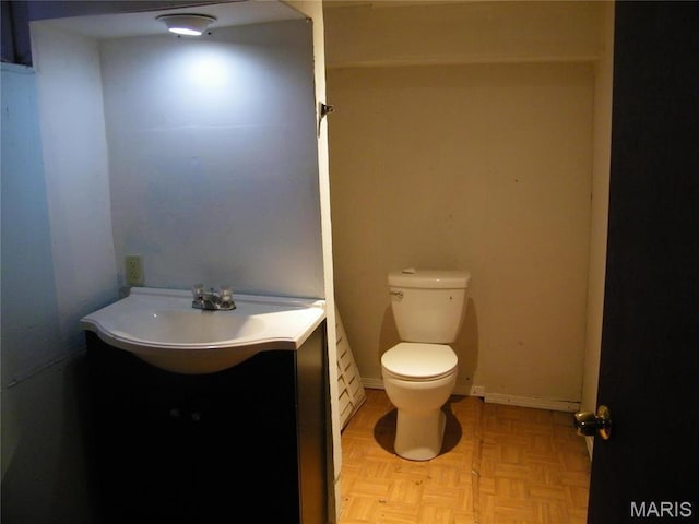 574 Coach Light Ln, Hazelwood, MO 63042 - bathroom with toilet and vanity