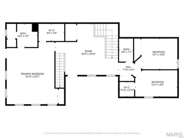 2032 Tiber St, Saint Charles, MO 63301 - floor plan / room layout