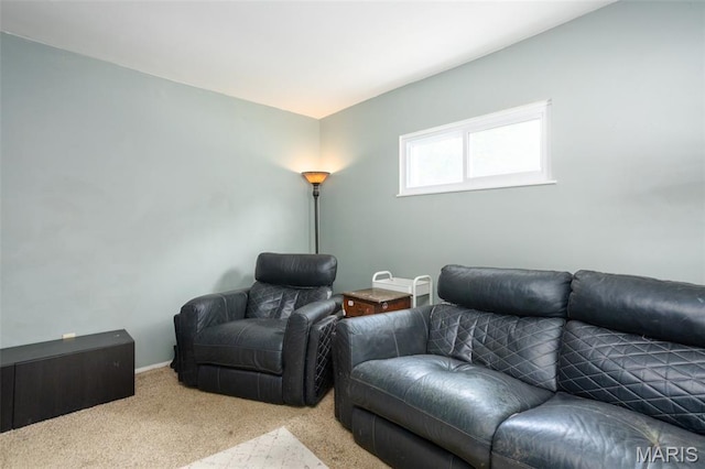 7434 Gayola Pl, Saint Louis, MO 63143 - living room featuring carpet and baseboards