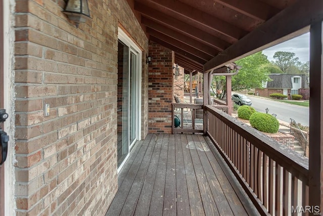 1811 Ramada Blvd Unit 6, Collinsville, IL 62234 - view of wooden terrace