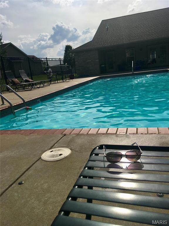 433 Cherry Creek Ln, Farmington, MO 63640 - view of pool with fence