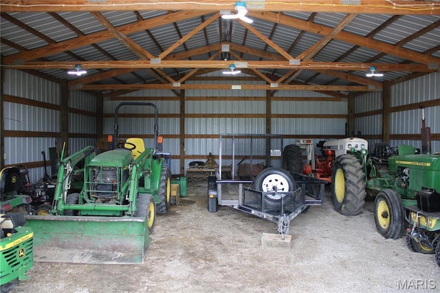 16255 Monroe Rd Unit 875, Paris, MO 65275 - garage featuring metal wall
