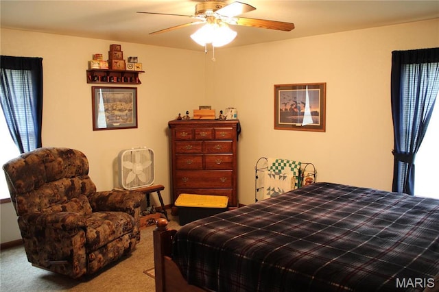 16255 Monroe Rd Unit 875, Paris, MO 65275 - bedroom featuring carpet floors and ceiling fan