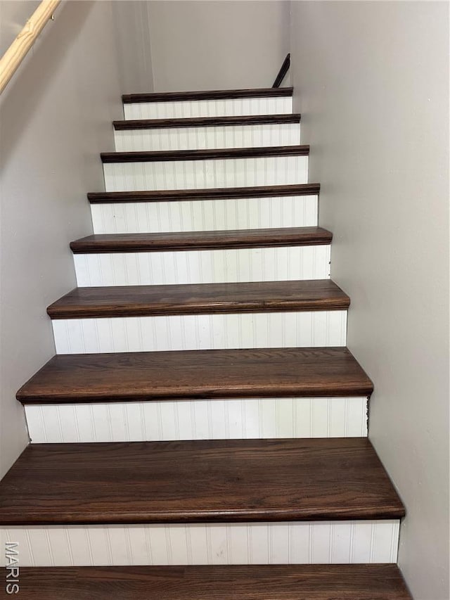 view of staircase
