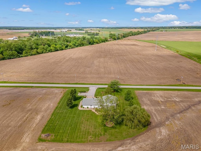 10804 Campbell Rd, Coulterville, IL 62237 - overview of rural landscape