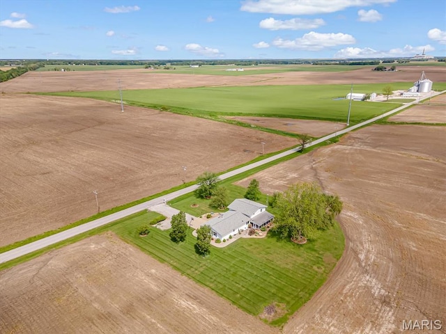 10804 Campbell Rd, Coulterville, IL 62237 - bird's eye view
