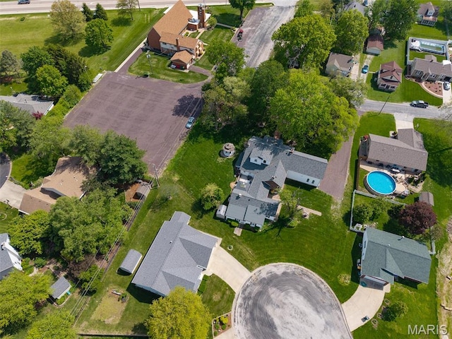 339 E Ml, Millstadt, IL 62260 - aerial view of property and surrounding area with nearby suburban area