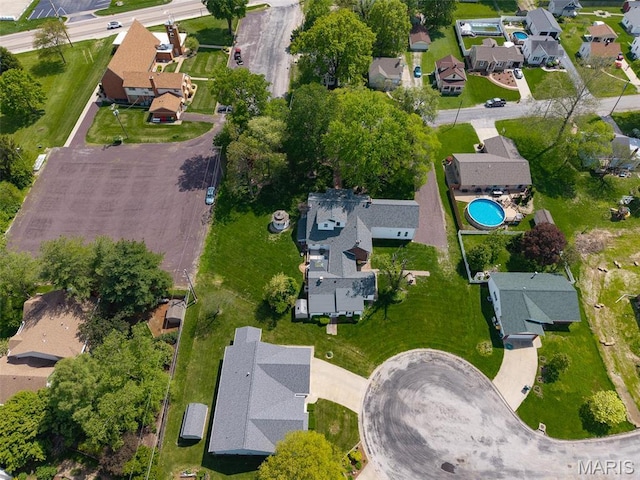 339 E Ml, Millstadt, IL 62260 - aerial view of property and surrounding area featuring nearby suburban area