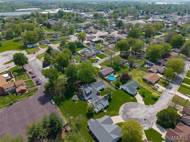 339 E Ml, Millstadt, IL 62260 - aerial overview of property's location featuring nearby suburban area and a large body of water