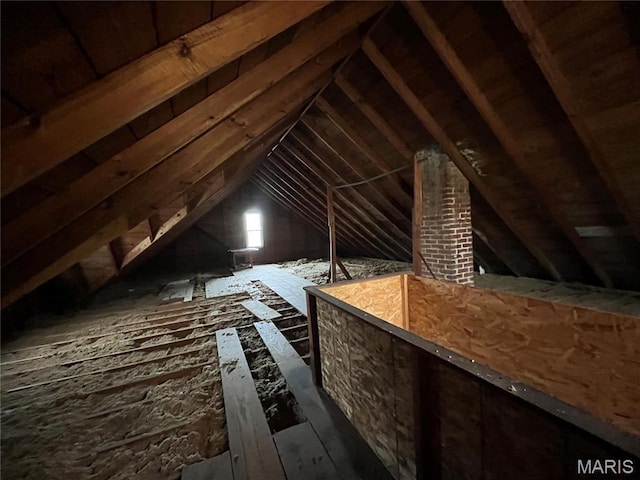 213 W Broadway, Trenton, IL 62293 - view of unfinished attic