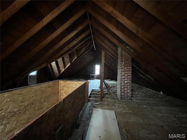 213 W Broadway, Trenton, IL 62293 - view of unfinished attic