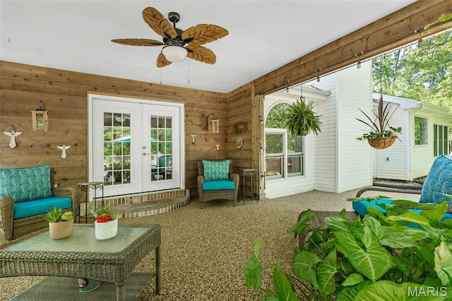 2453 Lone Trail Dr, Foristell, MO 63348 - sunroom / solarium with french doors