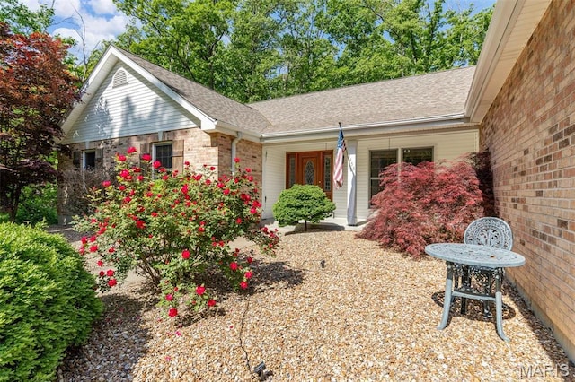 2453 Lone Trail Dr, Foristell, MO 63348 - ranch-style home with roof with shingles