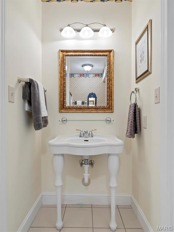 590 Fairway Dr, Union, MO 63084 - bathroom with baseboards and tile patterned flooring