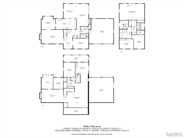 590 Fairway Dr, Union, MO 63084 - floor plan / room layout