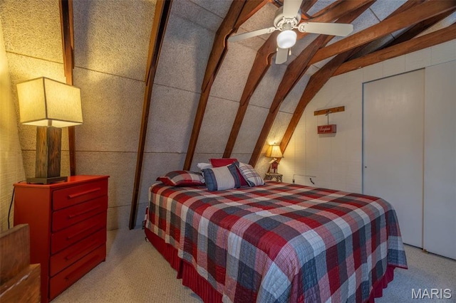 87 E Altdorf Dr, Innsbrook, MO 63390 - carpeted bedroom featuring a ceiling fan