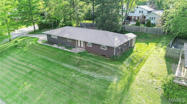 4900 Eiffel Dr, Godfrey, IL 62035 - aerial view of property and surrounding area