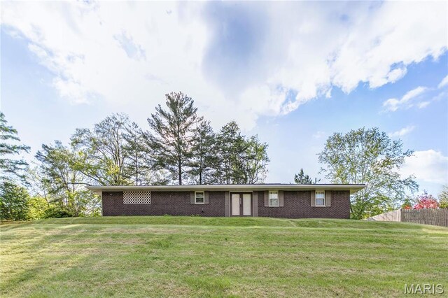 4900 Eiffel Dr, Godfrey, IL 62035 - view of front facade with brick siding