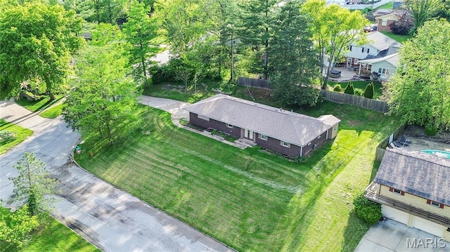 4900 Eiffel Dr, Godfrey, IL 62035 - drone / aerial view