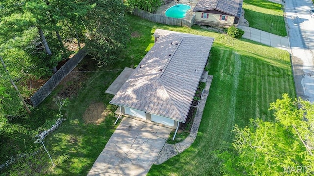 4900 Eiffel Dr, Godfrey, IL 62035 - view of subject property with a pool area