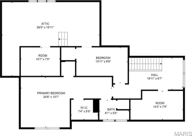 7280 S Roland Blvd, Saint Louis, MO 63121 - home floor plan