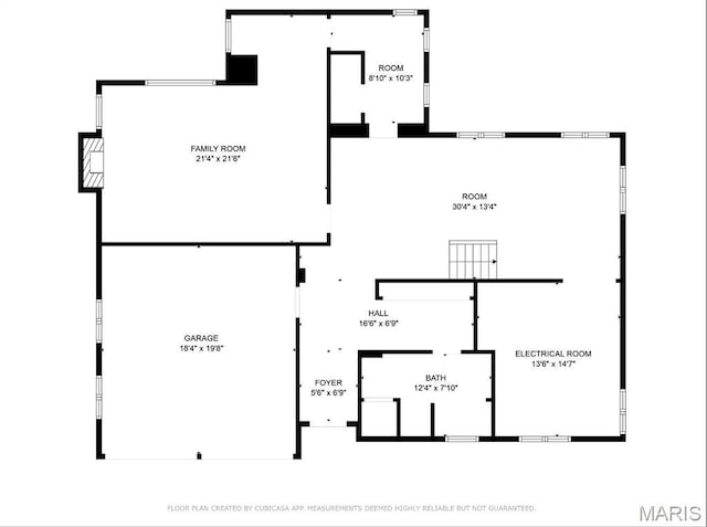 7280 S Roland Blvd, Saint Louis, MO 63121 - floor plan / room layout