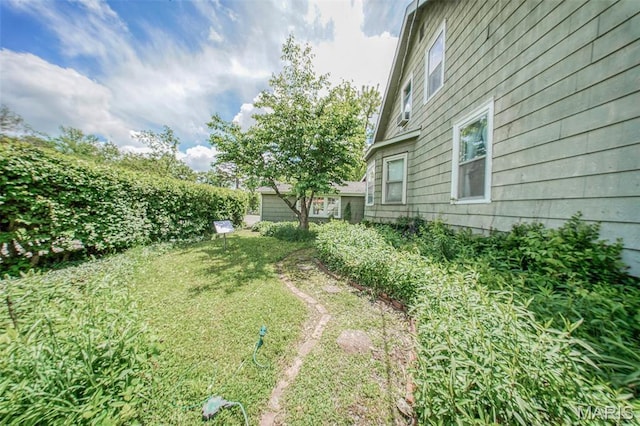 view of yard