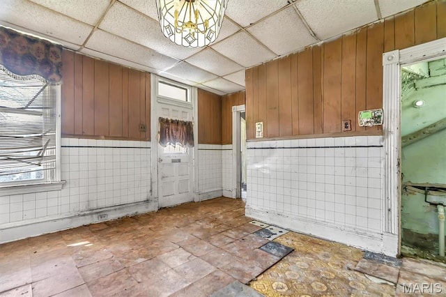 1041 Garth Ave, Saint Louis, MO 63147 - misc room featuring a paneled ceiling