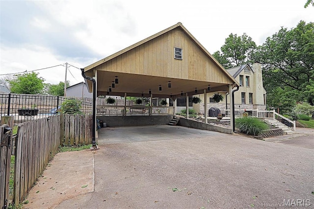 2754 Adeline Ave, Cape Girardeau, MO 63701 - view of car parking featuring driveway and a carport