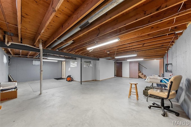 324 Trailview Ave, Saint Peters, MO 63376 - finished basement featuring stairway