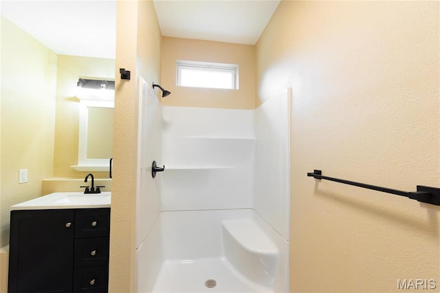 408 E Roosevelt, Salem, MO 65560 - bathroom featuring a shower and vanity