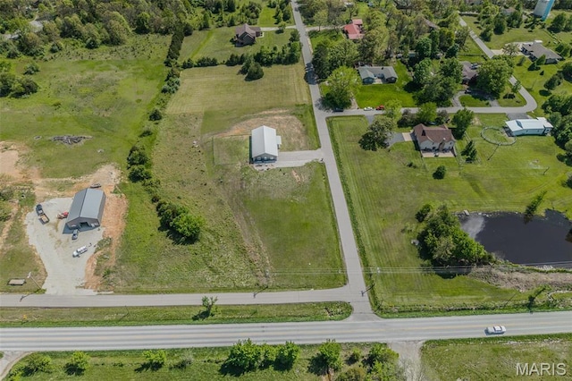 22950 Pin Oak Dr, Lebanon, MO 65536 - aerial overview of property's location featuring a nearby body of water