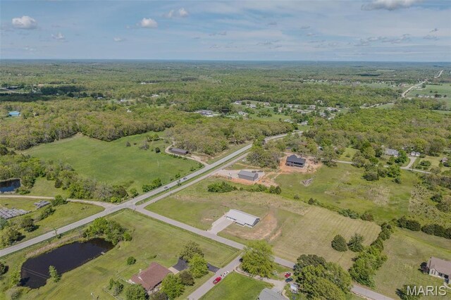 22950 Pin Oak Dr, Lebanon, MO 65536 - aerial view of property's location with a heavily wooded area