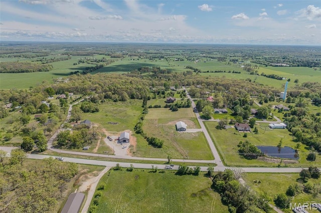 22950 Pin Oak Dr, Lebanon, MO 65536 - aerial overview of property's location featuring rural landscape