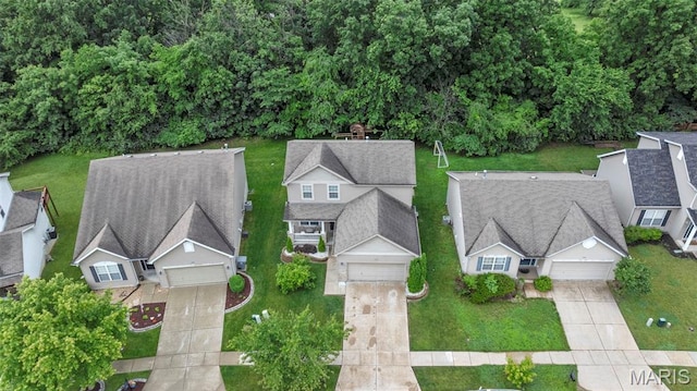 554 Springhurst Pkwy, Ofallon, MO 63368 - aerial perspective of suburban area