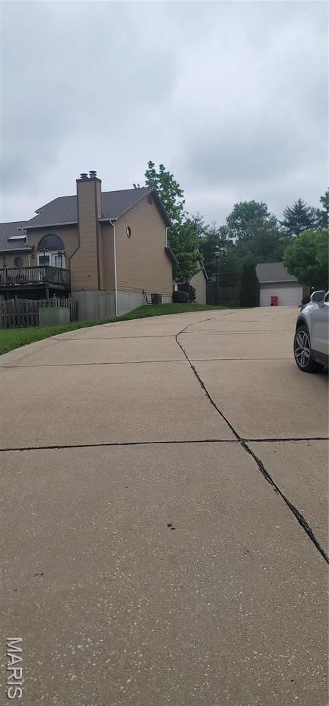 10506 Camden Park Dr, Saint Louis, MO 63135 - view of road