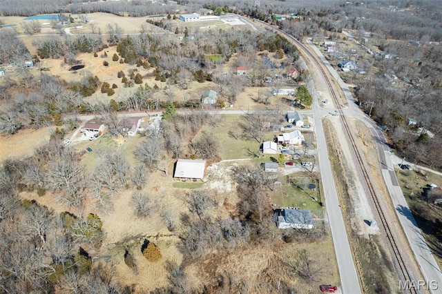 1921 W W Springfield Rd, Saint Clair, MO 63077 - aerial view of property and surrounding area