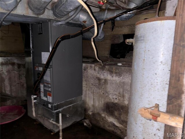 1921 W W Springfield Rd, Saint Clair, MO 63077 - utilities with heating unit