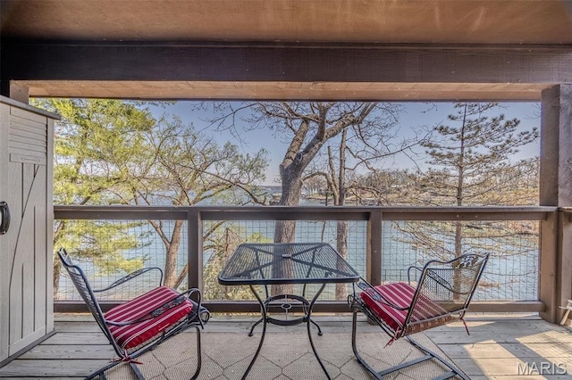 256 Lone Oak Unit 15, Sunrise Beach, MO 65079 - view of balcony