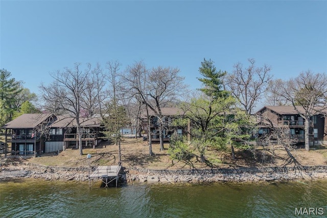 256 Lone Oak Unit 15, Sunrise Beach, MO 65079 - dock with a water view
