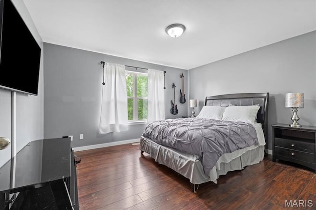 2226 Bay Tree Dr, Saint Peters, MO 63376 - bedroom with baseboards and hardwood / wood-style floors