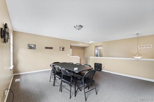 2226 Bay Tree Dr, Saint Peters, MO 63376 - dining space with carpet floors and baseboards