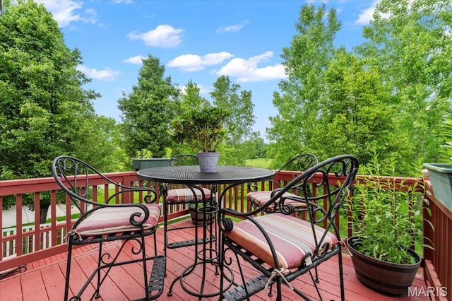 2226 Bay Tree Dr, Saint Peters, MO 63376 - view of wooden deck