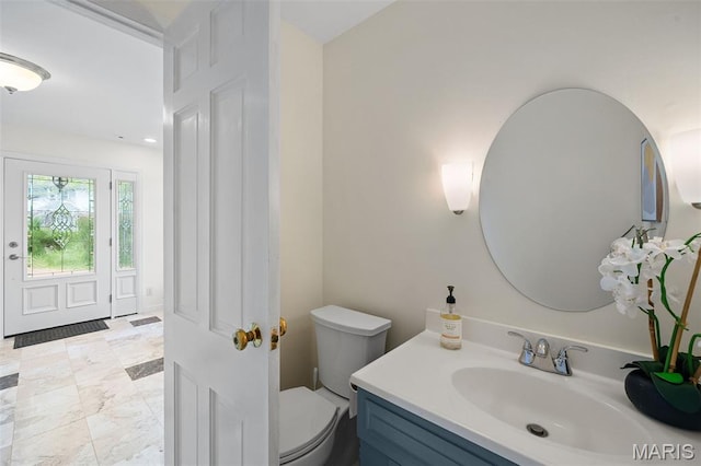 2125 Crystal Dr, Saint Louis, MO 63131 - bathroom featuring vanity and toilet