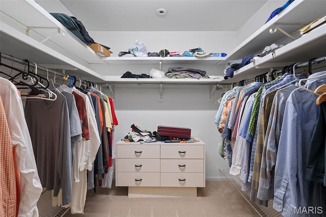 2125 Crystal Dr, Saint Louis, MO 63131 - spacious closet with carpet flooring