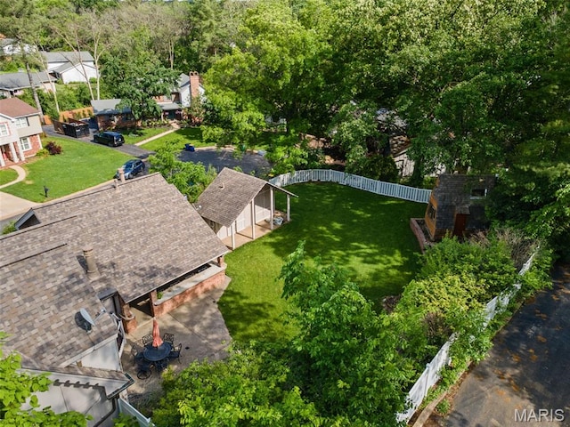 2125 Crystal Dr, Saint Louis, MO 63131 - bird's eye view