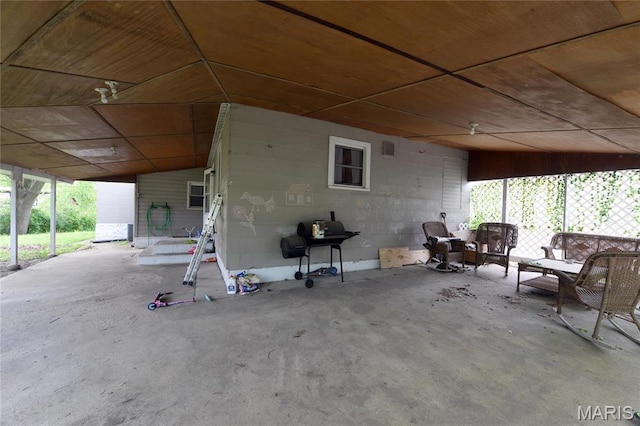 view of patio / terrace featuring area for grilling