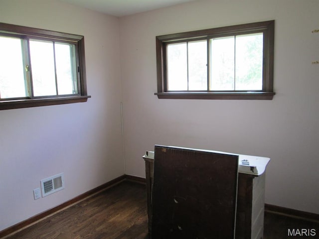 11 W S St, Gerald, MO 63037 - unfurnished bedroom with dark wood finished floors and baseboards