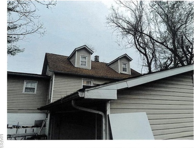 5 Gerri Ann Dr, Belleville, IL 62220 - exterior view of a downspout and gutters