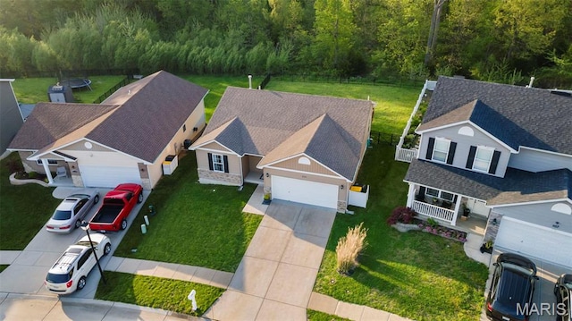 111 Hammond Dr, Herculaneum, MO 63048 - view of subject property featuring a heavily wooded area